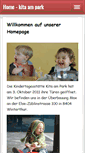 Mobile Screenshot of kita-ampark.ch